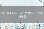 提升农业品质，湛江市丰鸟无人机引领升级