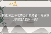 探索深蓝海域的坚实支持者：海底探测机器人图片一览！