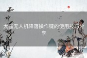 大疆无人机降落操作键的使用技巧分享