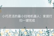 小巧灵活的最小扫地机器人：家居打扫一键完成