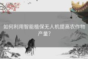 如何利用智能植保无人机提高农作物产量？