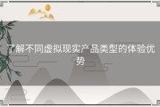 了解不同虚拟现实产品类型的体验优势