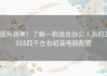 提升效率！了解一款适合办公人员的2018四千左右组装电脑配置