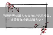 回顾世界机器人大会2018奖项榜单，谁荣获年度最具潜力奖？