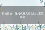 机械奇迹：保姆机器人美女助力家庭事务