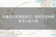 大疆无人机驱赶技巧：如何有效地避免无人机入侵