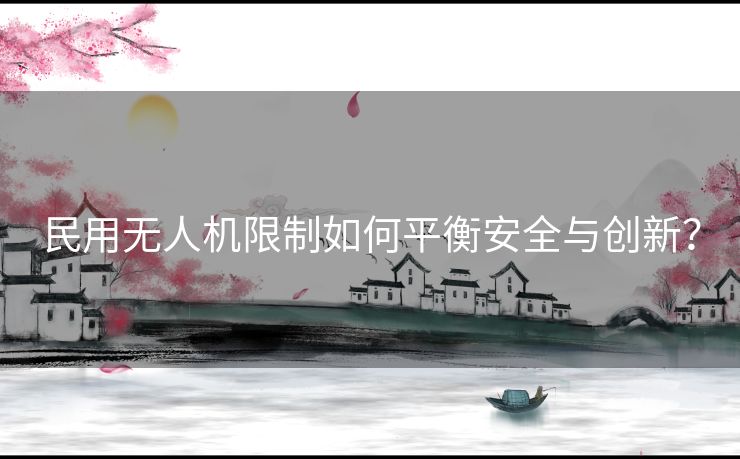 民用无人机限制如何平衡安全与创新？